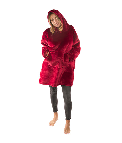 Sweat plaid online rouge